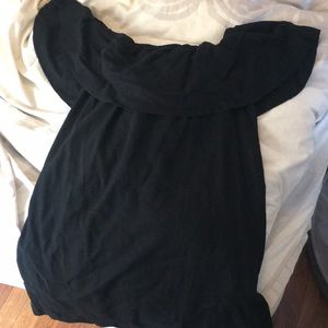 Old navy off the shoulder linen ruffle dress